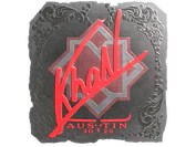 Sticker | khaN (Foil) | Austin 2025 image