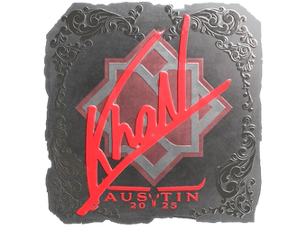 Sticker | khaN (Foil) | Austin 2025 image