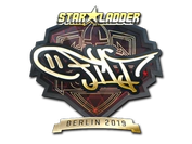 Sticker | FL1T (Gold) | Berlin 2019 image