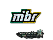 Sticker | MIBR (Glitter) | Antwerp 2022 image