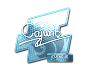 Sticker | cajunb (Foil) | Atlanta 2017 image