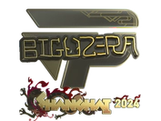 Sticker | biguzera (Gold) | Shanghai 2024 image