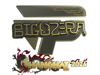 Sticker | biguzera (Gold) | Shanghai 2024