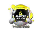 Sticker | BLAST.tv (Glitter) | Paris 2023 image