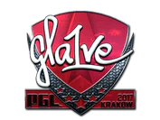 Sticker | gla1ve (Foil) | Krakow 2017 image