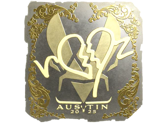 Sticker | ropz (Gold) | Austin 2025 image