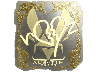 Sticker | ropz (Gold) | Austin 2025 image