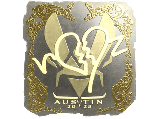 Sticker | ropz (Gold) | Austin 2025