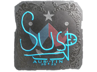 Sticker | susp (Foil) | Austin 2025 image