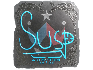 Sticker | susp (Foil) | Austin 2025