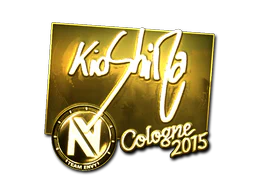 Sticker | kioShiMa (Gold) | Cologne 2015 image