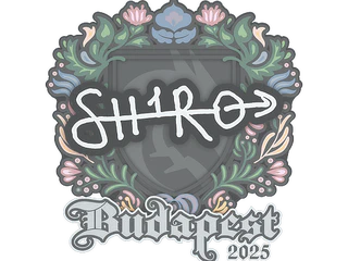 Sticker | sh1ro | Budapest 2025