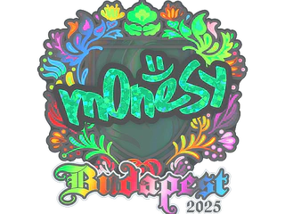 Sticker | m0NESY (Holo) | Budapest 2025