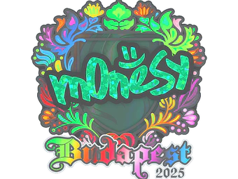 Sticker | m0NESY (Holo) | Budapest 2025 image