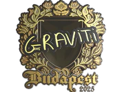Sticker | Graviti (Gold) | Budapest 2025 image