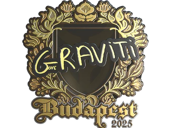 Sticker | Graviti (Gold) | Budapest 2025 image