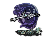 Sticker | Jame (Glitter) | Antwerp 2022 image