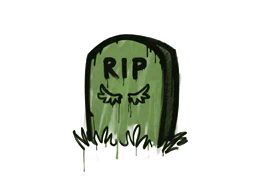 Sealed Graffiti | Tombstone (Battle Green)