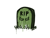 Sealed Graffiti | Tombstone (Battle Green) image