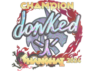 Sticker | donk (Holo, Champion) | Shanghai 2024
