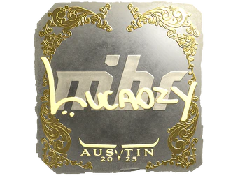 Sticker | Lucaozy (Gold) | Austin 2025 image