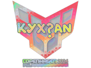 Sticker | kyxsan (Holo) | Copenhagen 2024