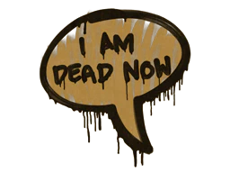 Sealed Graffiti | Dead Now (Desert Amber)