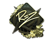 Sticker | REZ (Gold) | Rio 2022 image