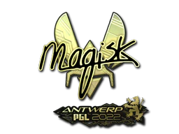 Sticker | Magisk (Gold) | Antwerp 2022 image
