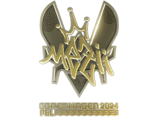 Sticker | mezii (Gold) | Copenhagen 2024