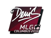 Sticker | denis | MLG Columbus 2016 image