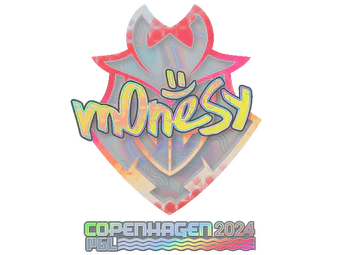 Sticker | m0NESY (Holo) | Copenhagen 2024 image