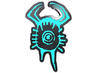 Headcrab Glyph Pin