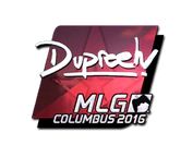 Sticker | dupreeh (Foil) | MLG Columbus 2016 image