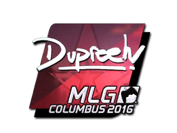 Sticker | dupreeh (Foil) | MLG Columbus 2016 image