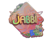 Sticker | jabbi (Holo) | Rio 2022 image