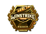 Sticker | Winstrike Team (Gold) | London 2018 image