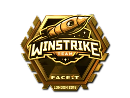 Sticker | Winstrike Team (Gold) | London 2018 image