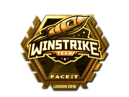 Sticker | Winstrike Team (Gold) | London 2018 image