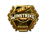 Sticker | Winstrike Team (Gold) | London 2018 image