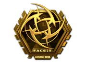 Sticker | Ninjas in Pyjamas (Gold) | London 2018 image