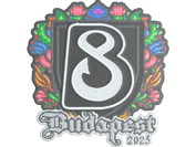 Sticker | B8 (Embroidered) | Budapest 2025 image
