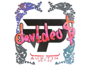 Sticker | dav1deuS (Holo) | Austin 2025 image