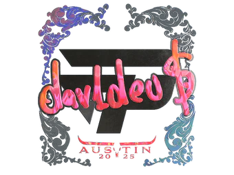 Sticker | dav1deuS (Holo) | Austin 2025 image