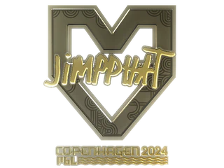 Sticker | Jimpphat (Gold) | Copenhagen 2024