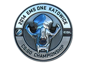 Sticker | ESL Skull (Foil) | Katowice 2014 image