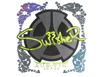 Sticker | Swisher (Holo) | Austin 2025 image