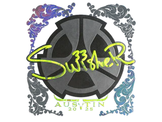 Sticker | Swisher (Holo) | Austin 2025