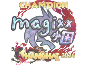 Sticker | magixx (Holo, Champion) | Shanghai 2024 image