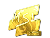 Sticker | MSL (Gold) | Atlanta 2017 image